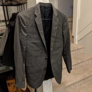 J Crew Ludlow 36r Suit Jacket Charcoal Gray